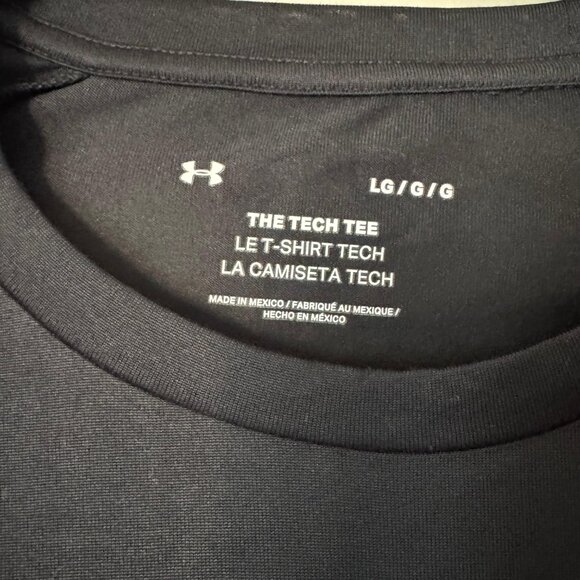 Under Armour Men’s Tech 2.0 Short Sleeve T-Shirt Black Size Large NWT - Picture 2 of 5